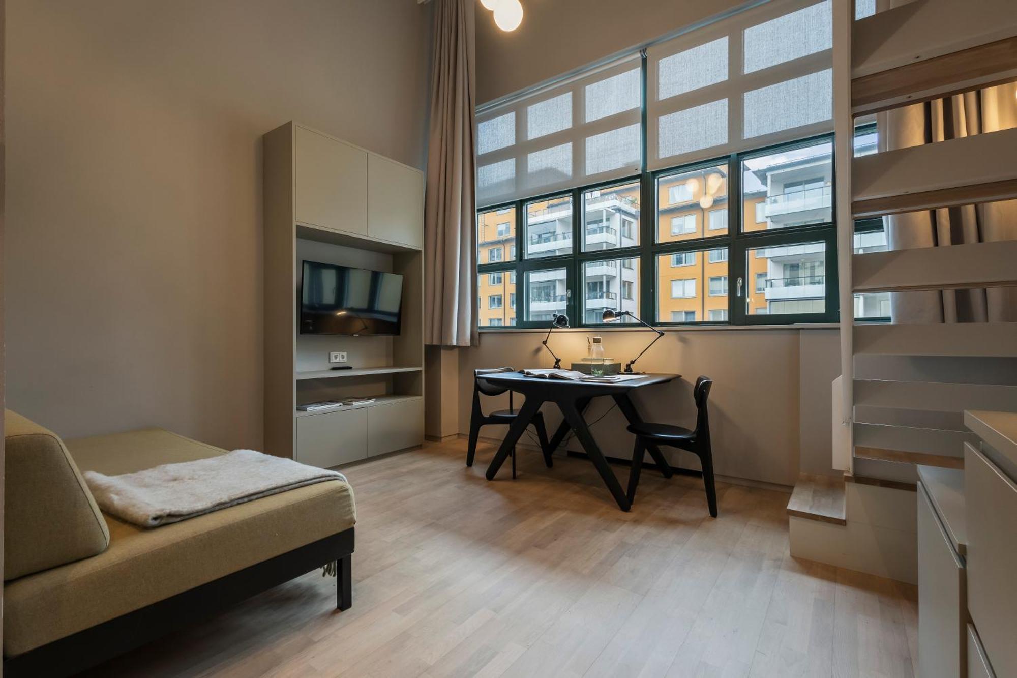 Unity Hammarby Sjoestad - A Studio Hotel Estocolmo Exterior foto