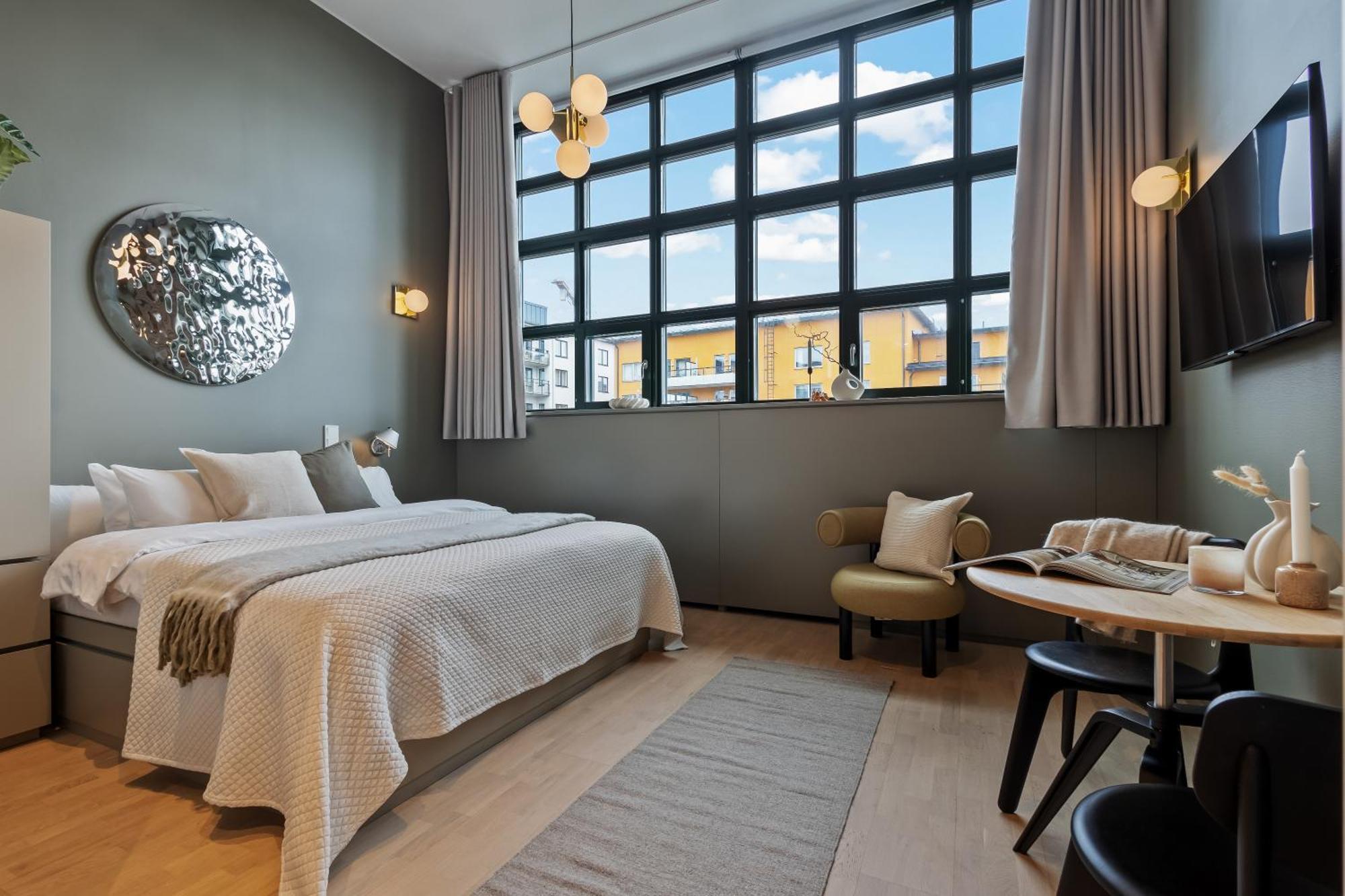 Unity Hammarby Sjoestad - A Studio Hotel Estocolmo Exterior foto